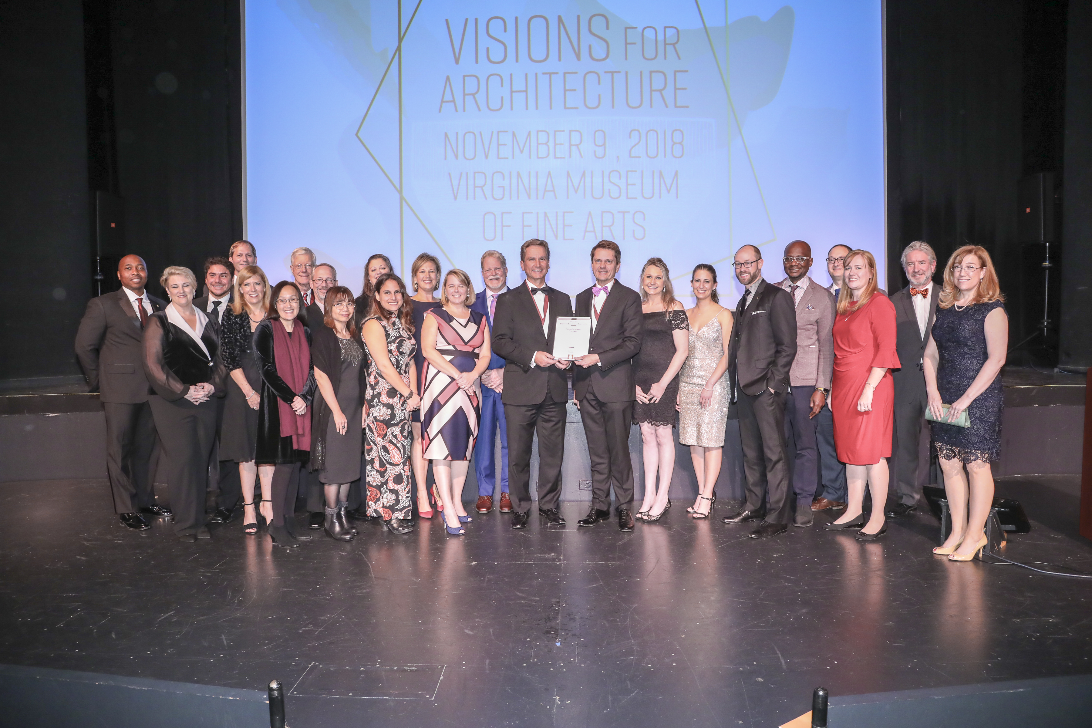 MTFA Accepts Firm Award at Visions 2018