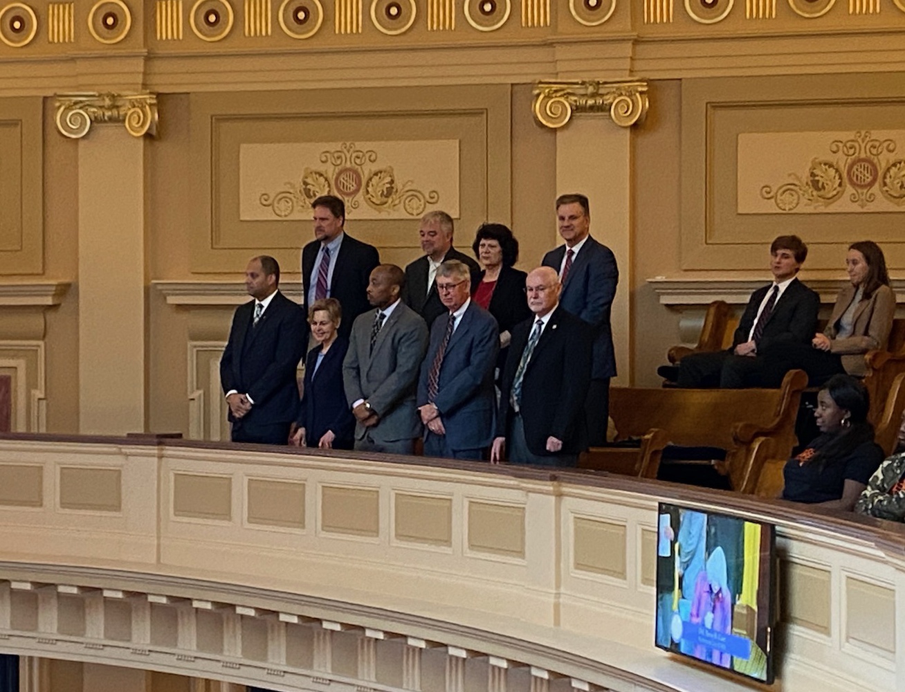 AIA Virginia and ACEC Virginia welcomed on House floor.