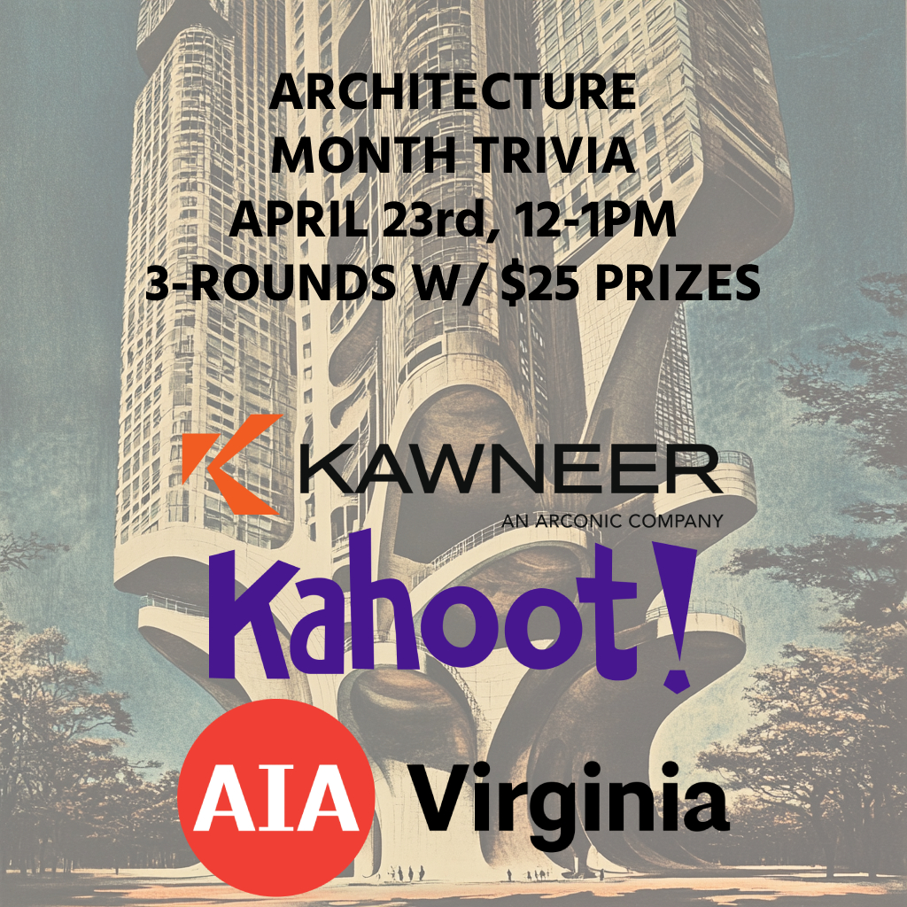 AIA Virginia Architecture Month Trivia – Win up to $75