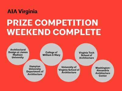 2026 AIA Virginia Prize Weekend Complete
