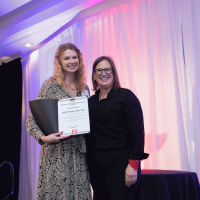 Jancy Presidential Citation to Caitlin Morgan